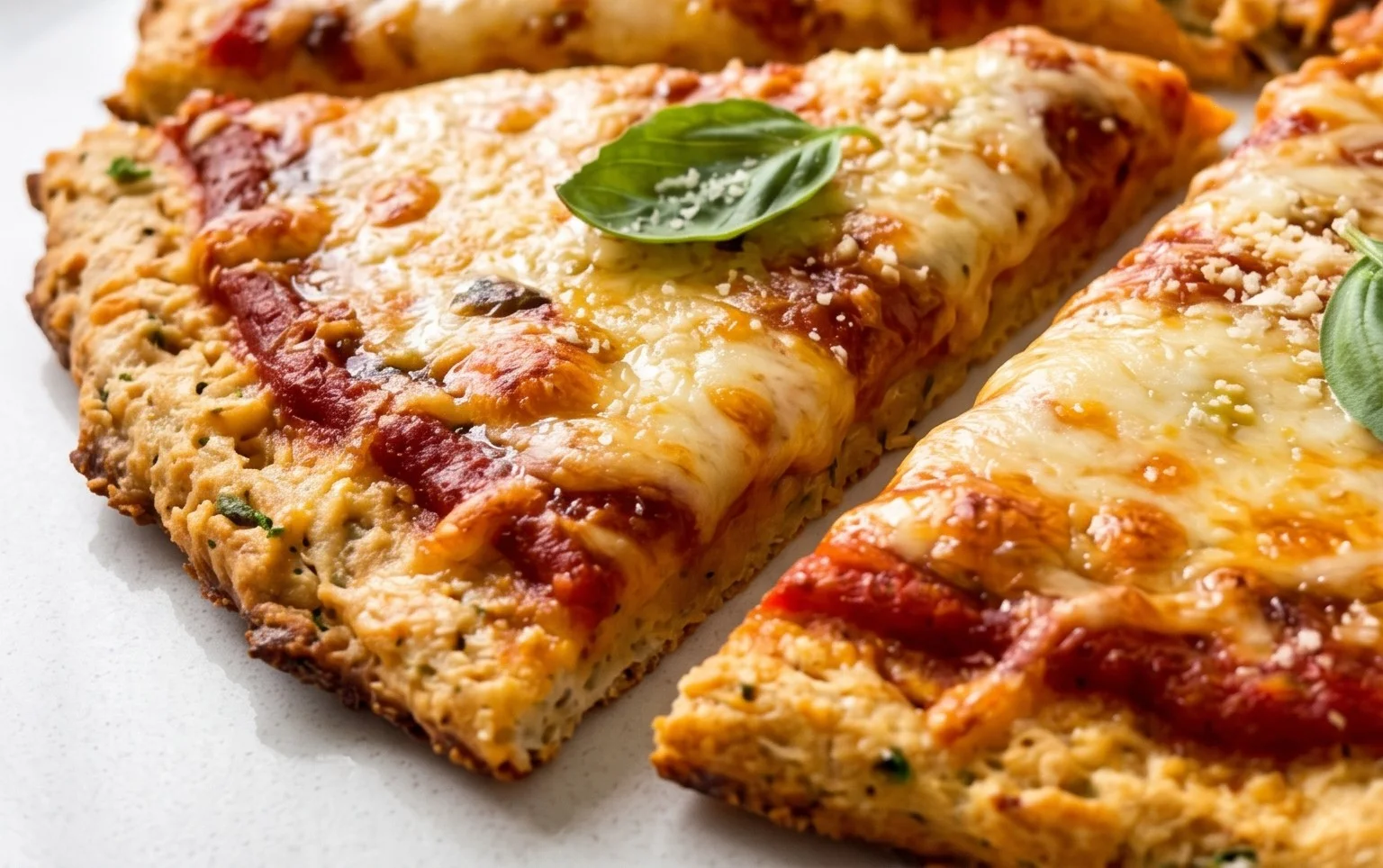 Chicken Crust Pizza (Low Carb + High Protein