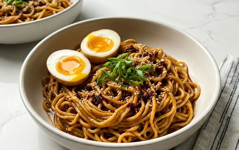 Easy Saucy Ramen Noodles