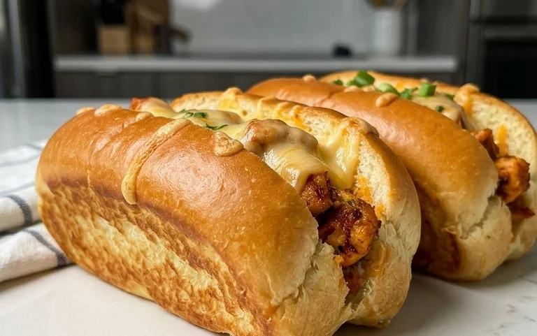 Cheesy Dynamite Chicken Buns