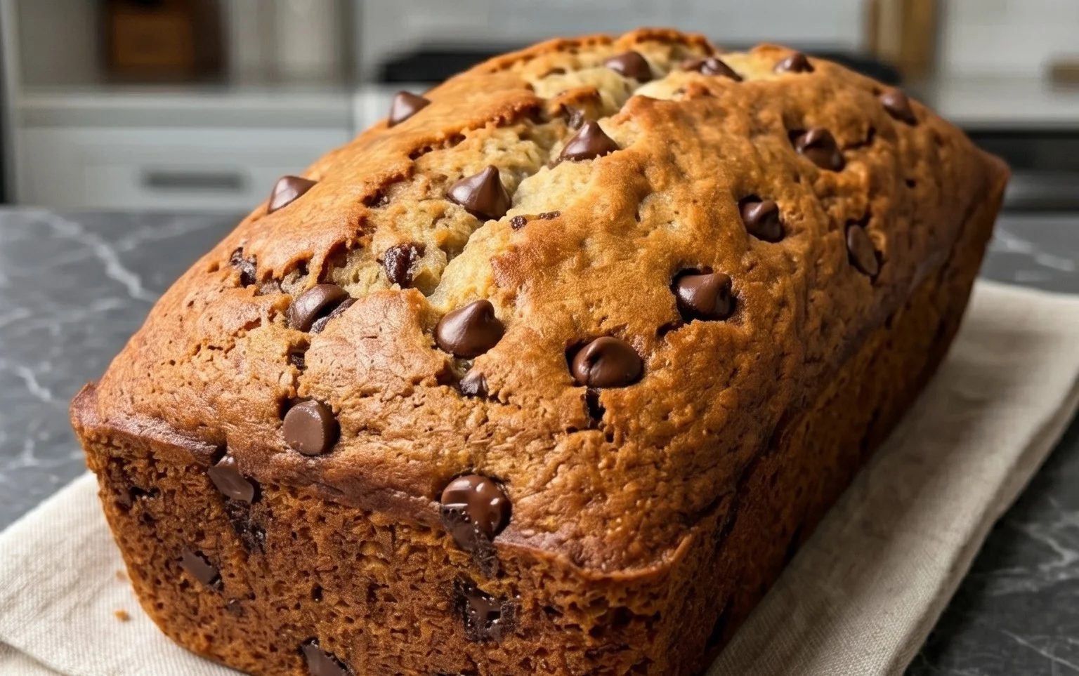 Easy Chocolate Chip Banana Bread