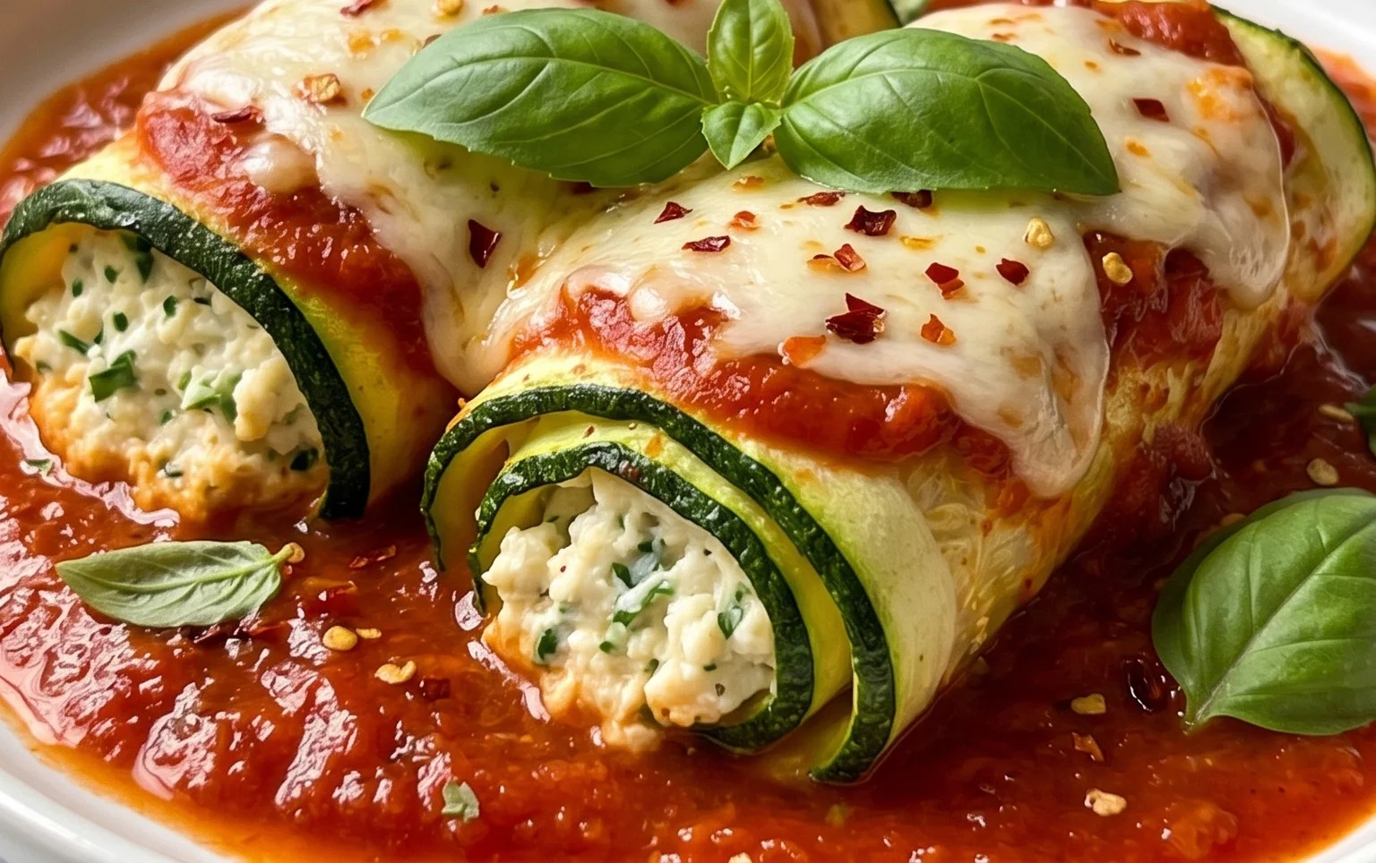 Vegan Zucchini Rollatini
