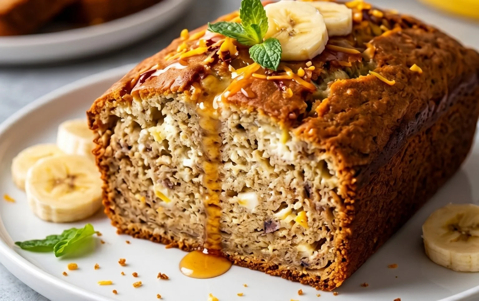 Cottage Cheese Banana Bread