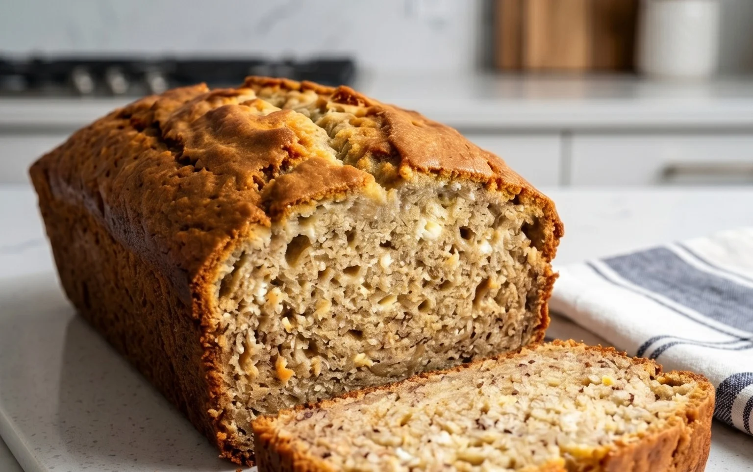Cottage Cheese Banana Bread