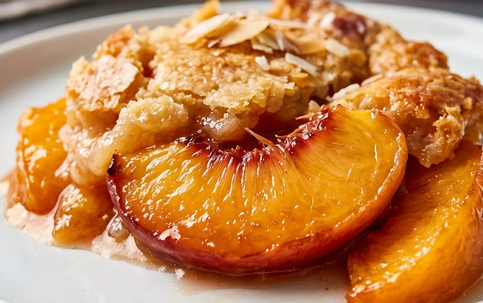 Fresh Peach Cobbler