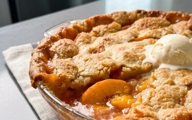 Fresh Peach Cobbler