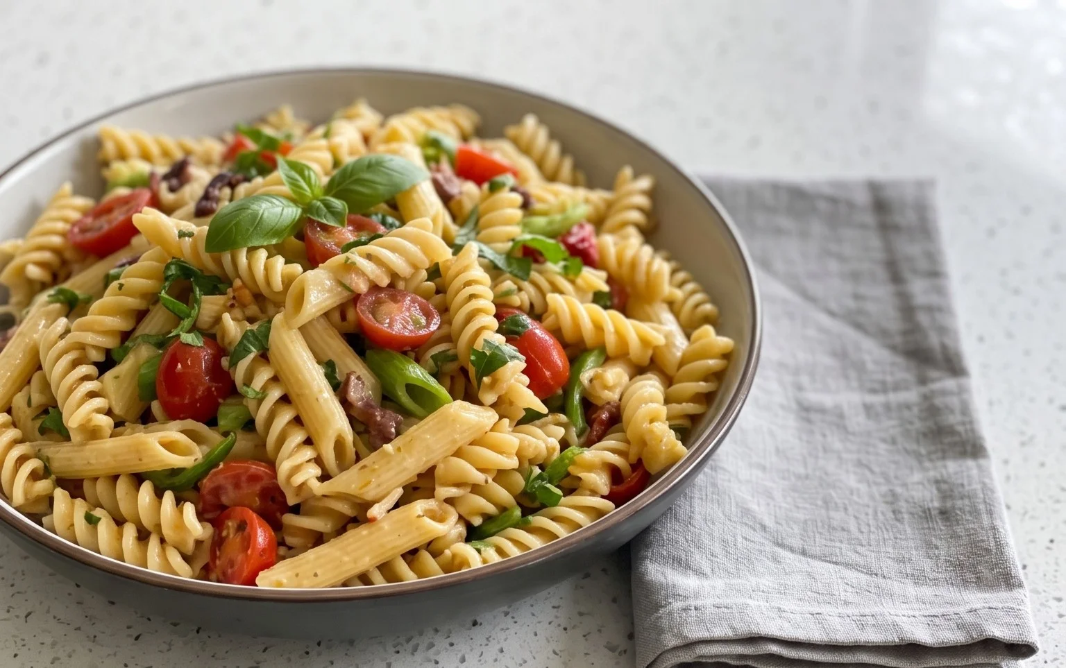 French Dressing Pasta Salad