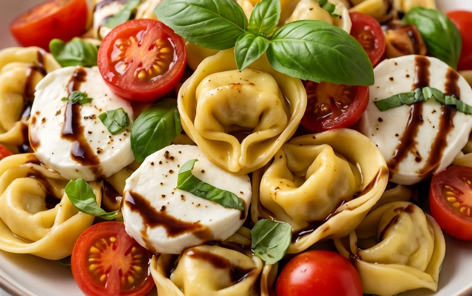 Tortellini Caprese Salad