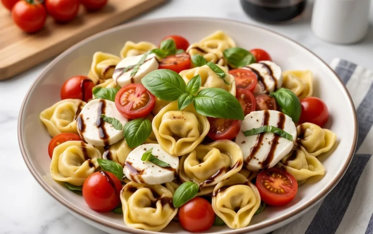 Tortellini Caprese Salad