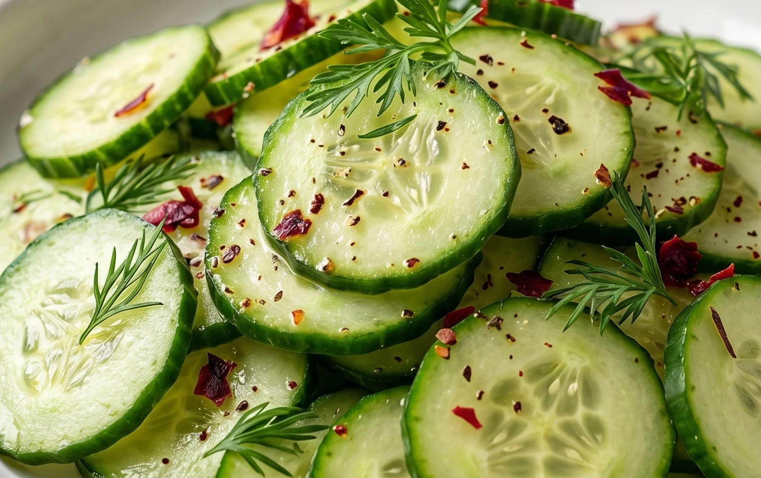 Polish Cucumber Salad