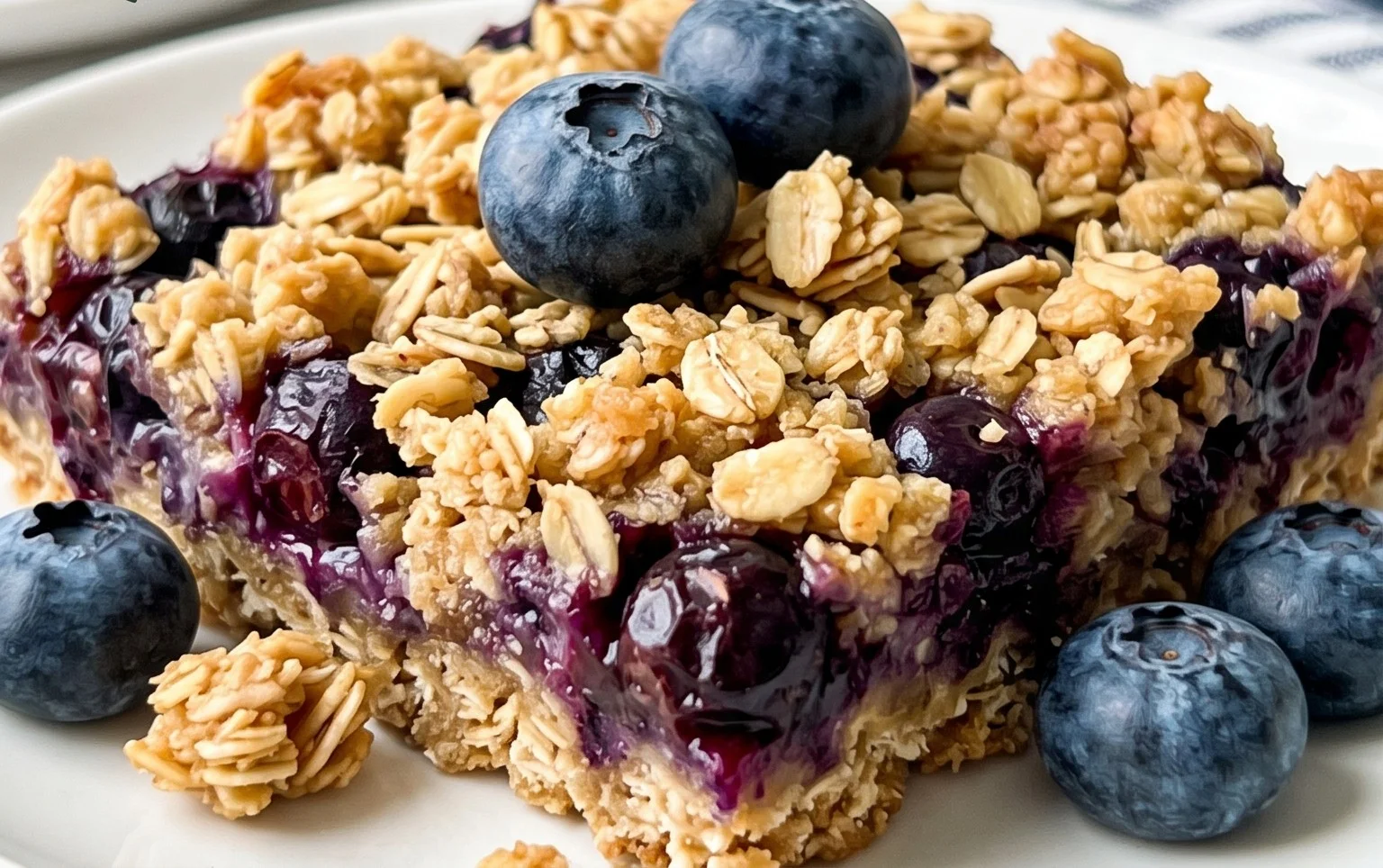 Blueberry Oatmeal Bars