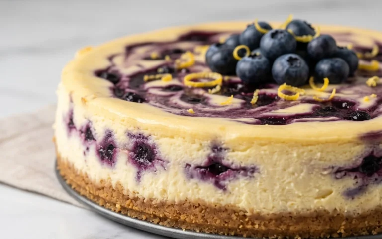 Lemon Blueberry Cheesecake