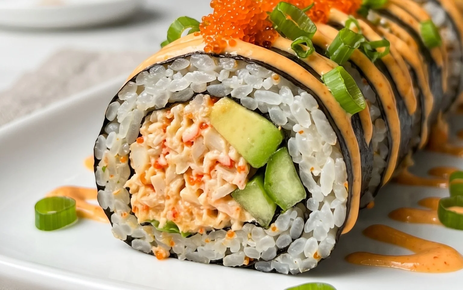 Kani Sushi (Spicy Crab Roll)