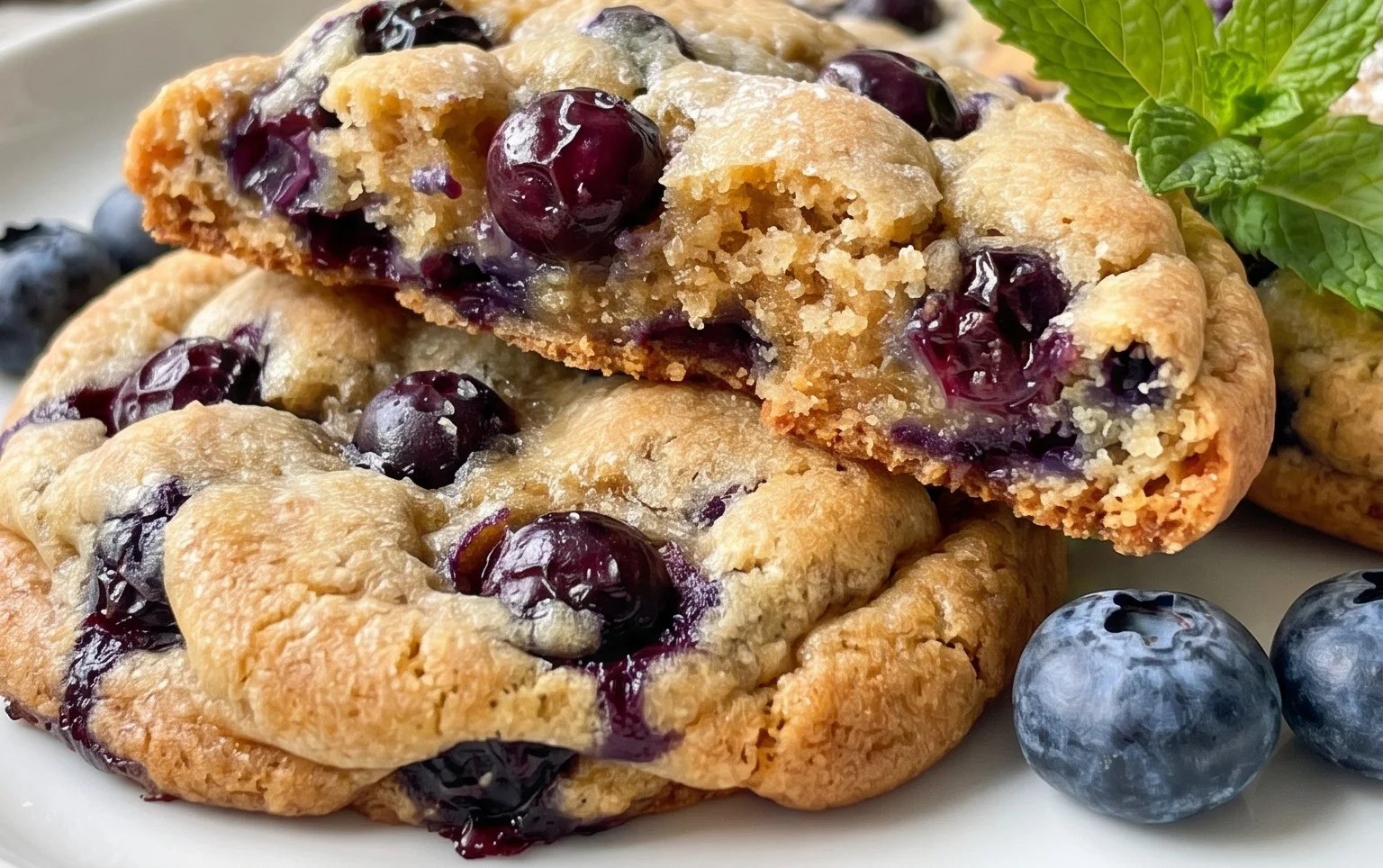 Best Ever Blueberry Cookies