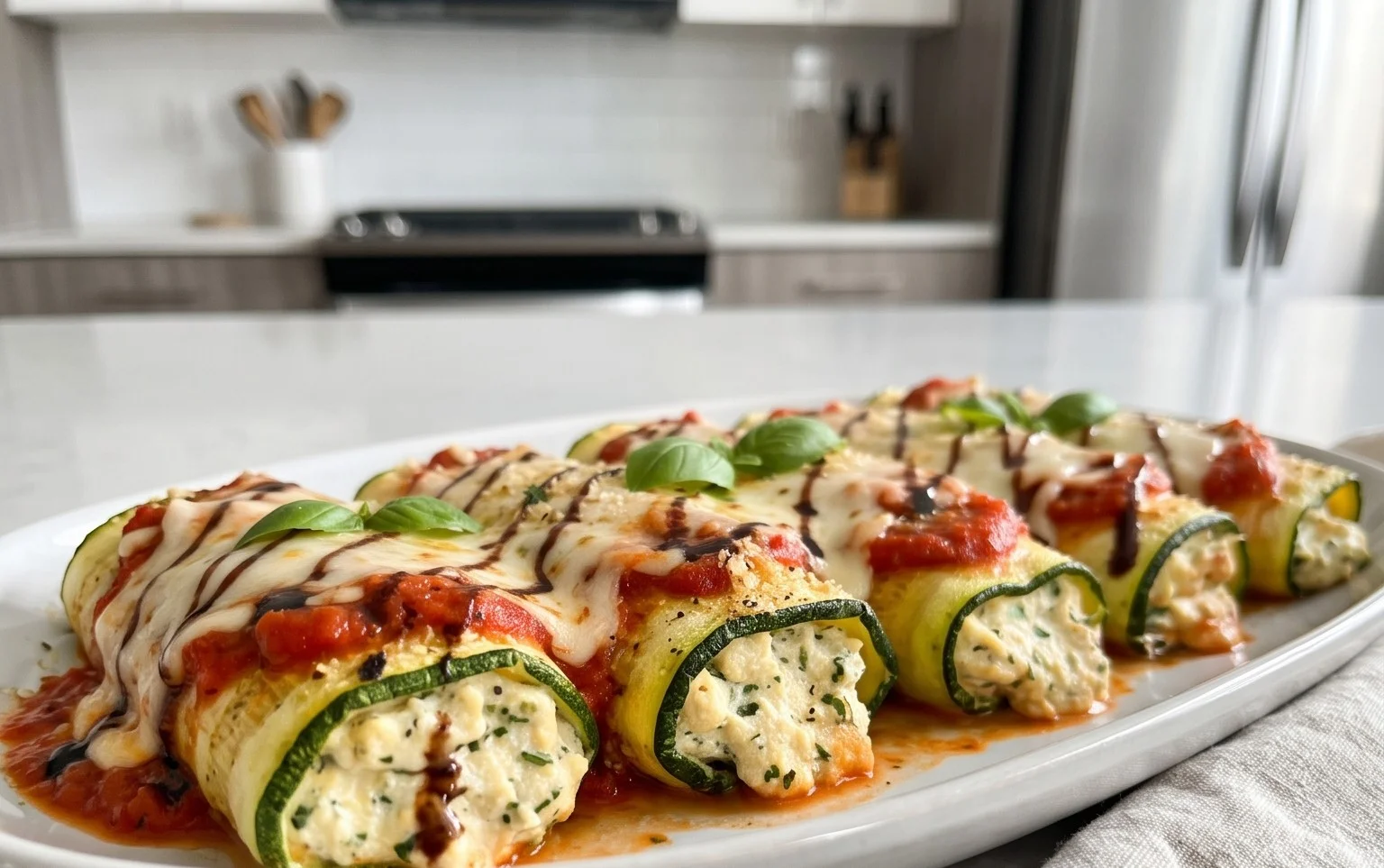 Vegan Zucchini Rollatini