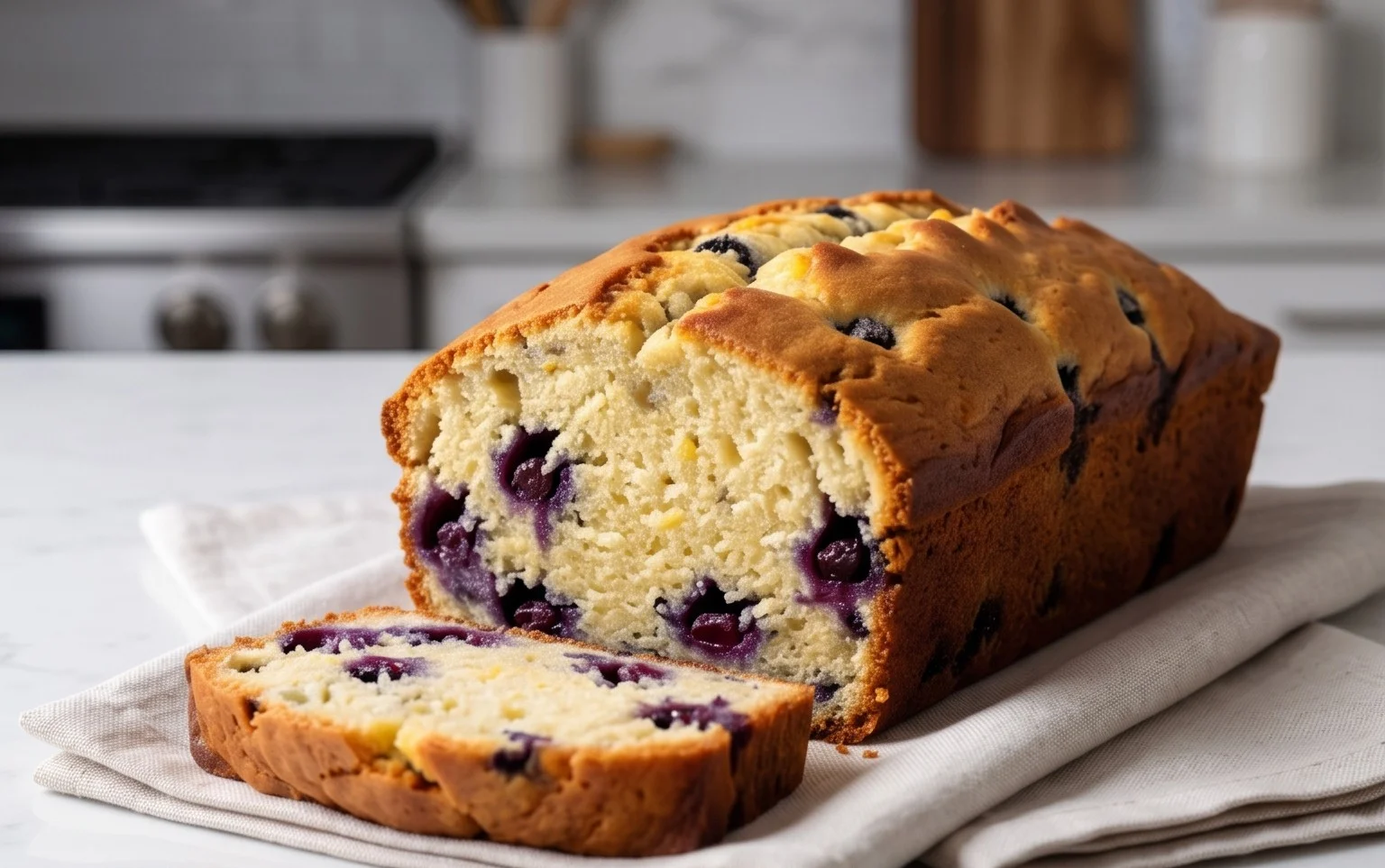Blueberry and Lemon Loaf