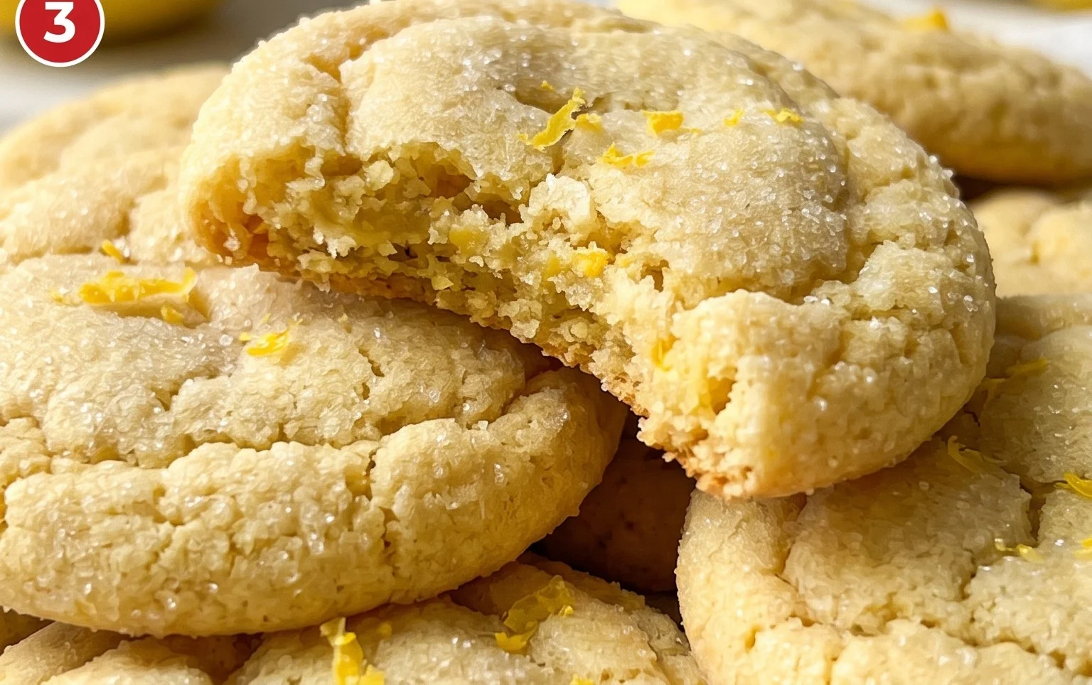 Soft & Chewy Lemon Cookies