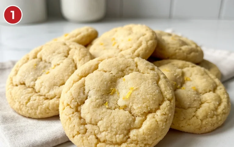 Soft & Chewy Lemon Cookies