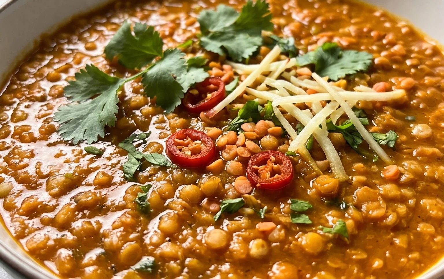 Spicy Red Lentil Curry