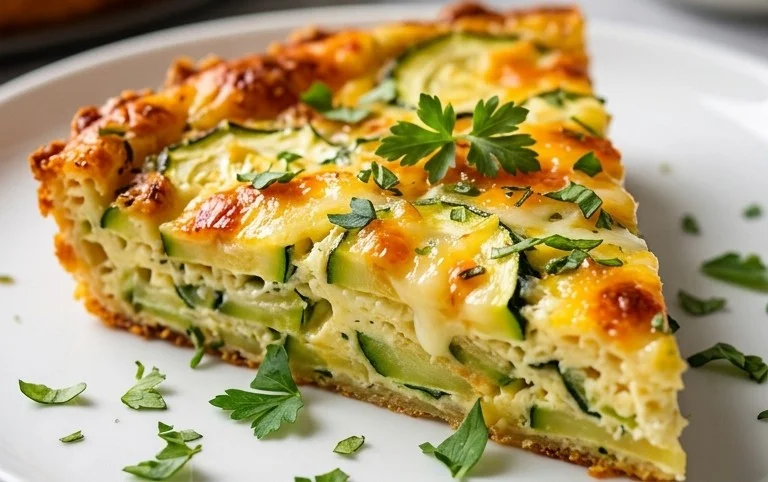 Crustless Zucchini Quiche Recipe