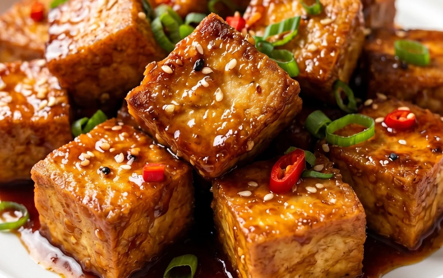 Honey Garlic Tofu