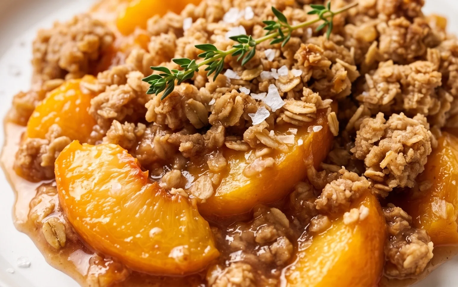 Peach Crisp