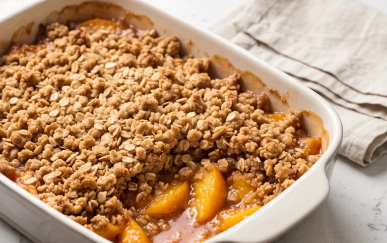 Peach Crisp