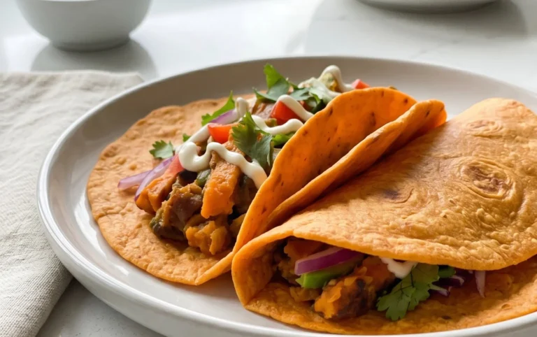 Sweet Potato Tortillas (Gluten-Free Vegan Wraps)