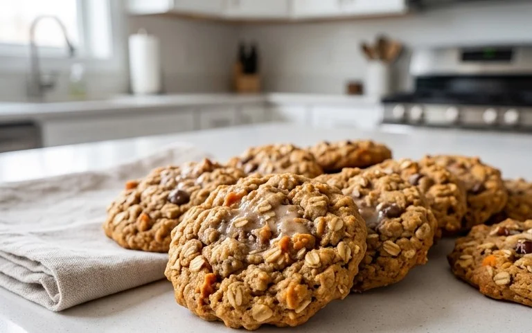 Sweet Potato Oatmeal Cookies