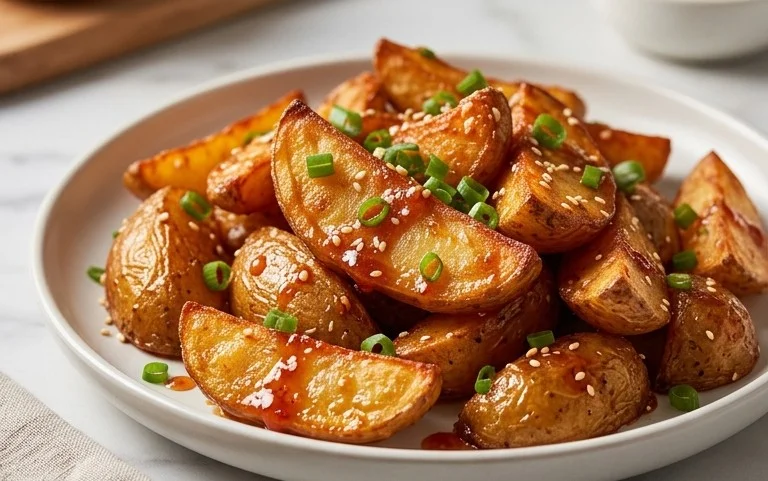 Crispy Honey Chilli Potatoes