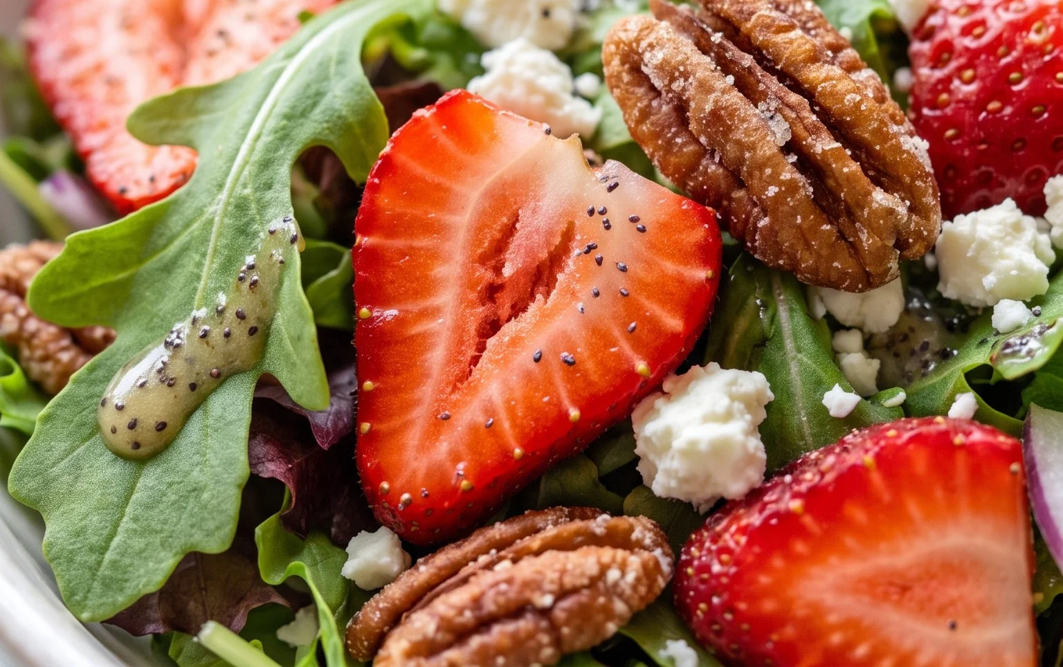 Strawberry Crunch Salad