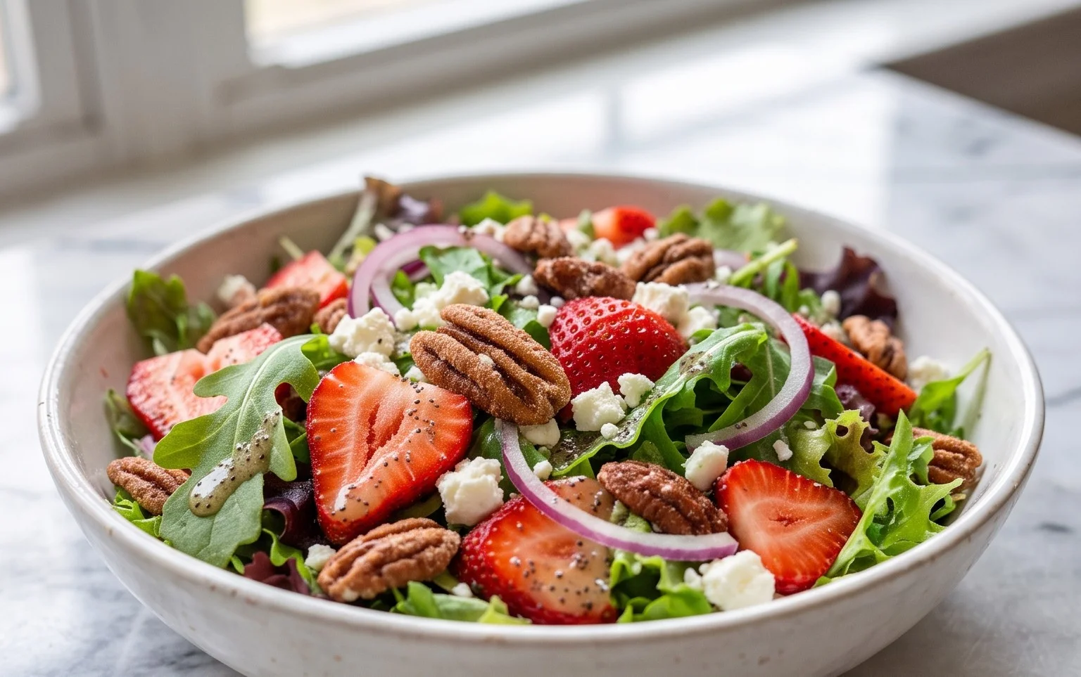 Strawberry Crunch Salad