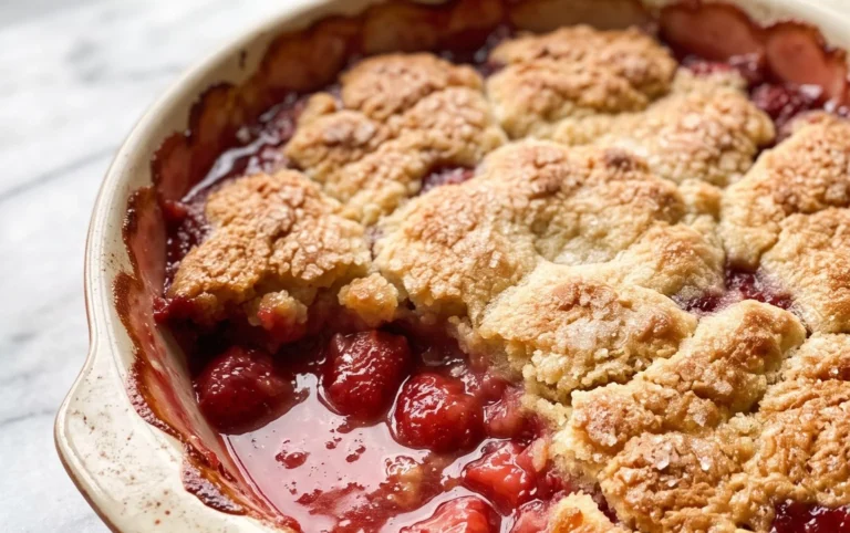 Strawberry Cobbler