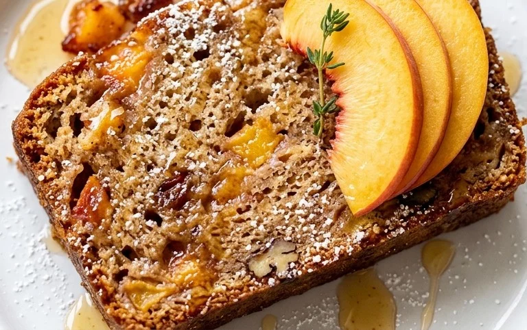 Spiced Peach Bread