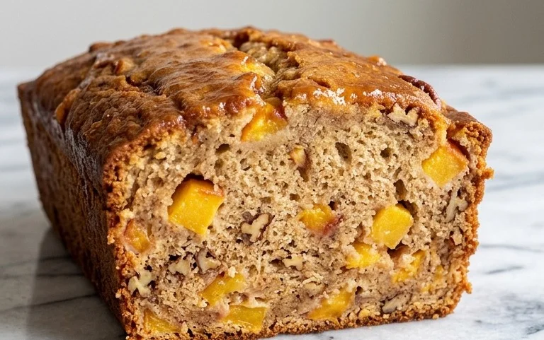 Spiced Peach Bread