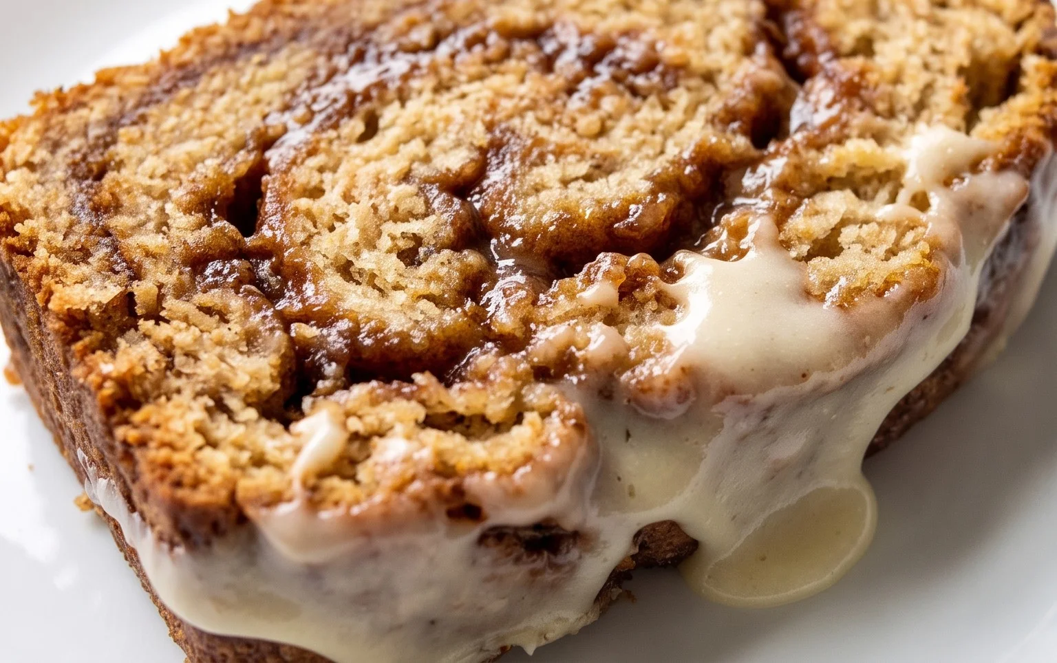 Cinnamon Roll Banana Bread