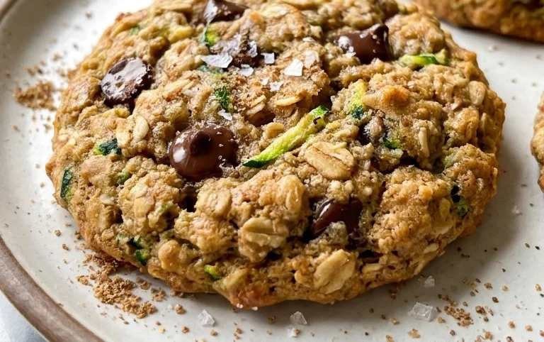 Healthy Zucchini Oatmeal Cookies