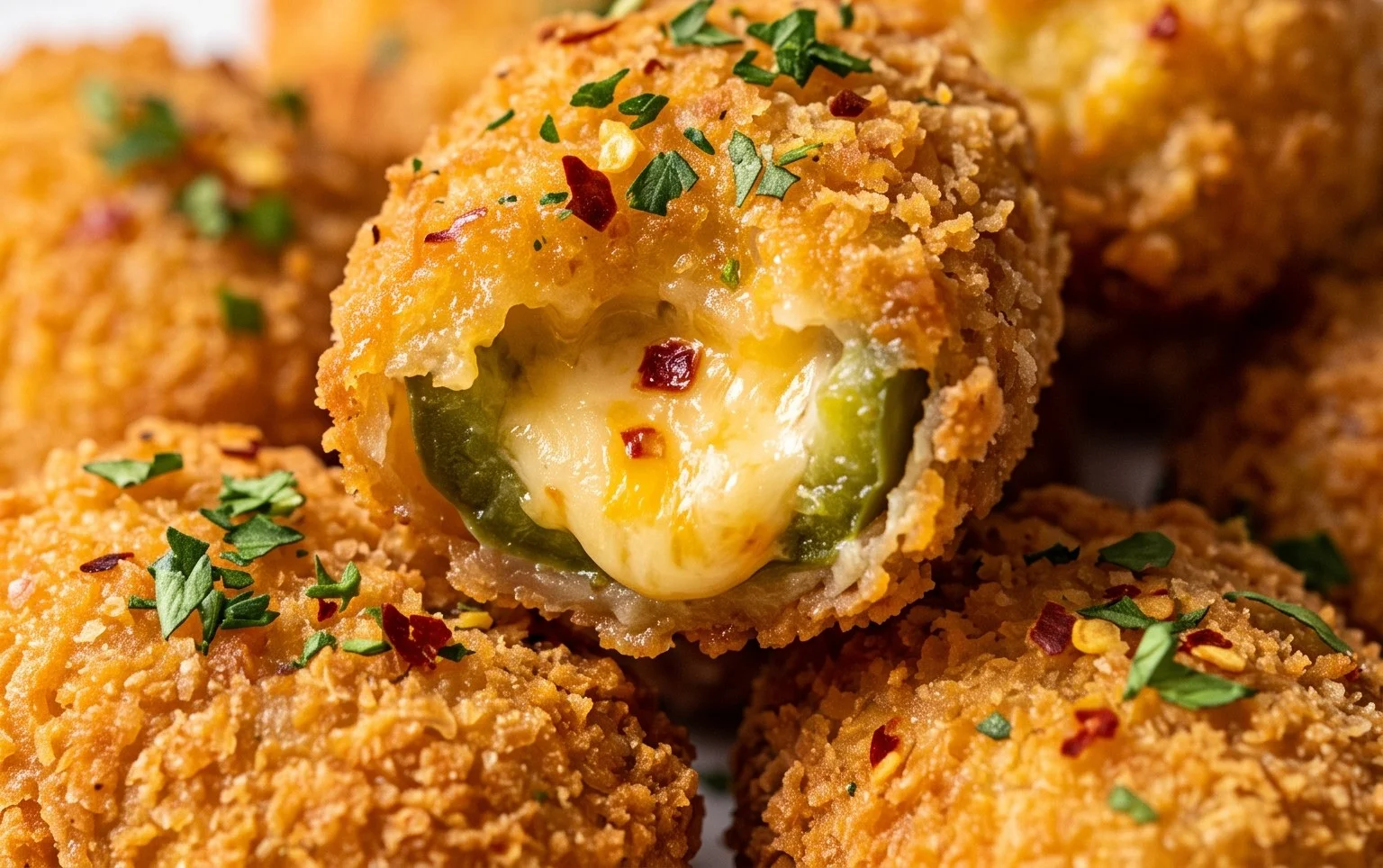 Fried Jalapeno Popper Bites