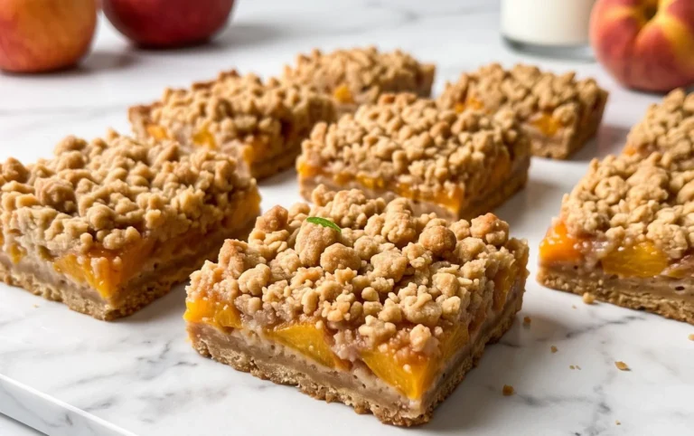Fresh Peach Crum extractb Bars