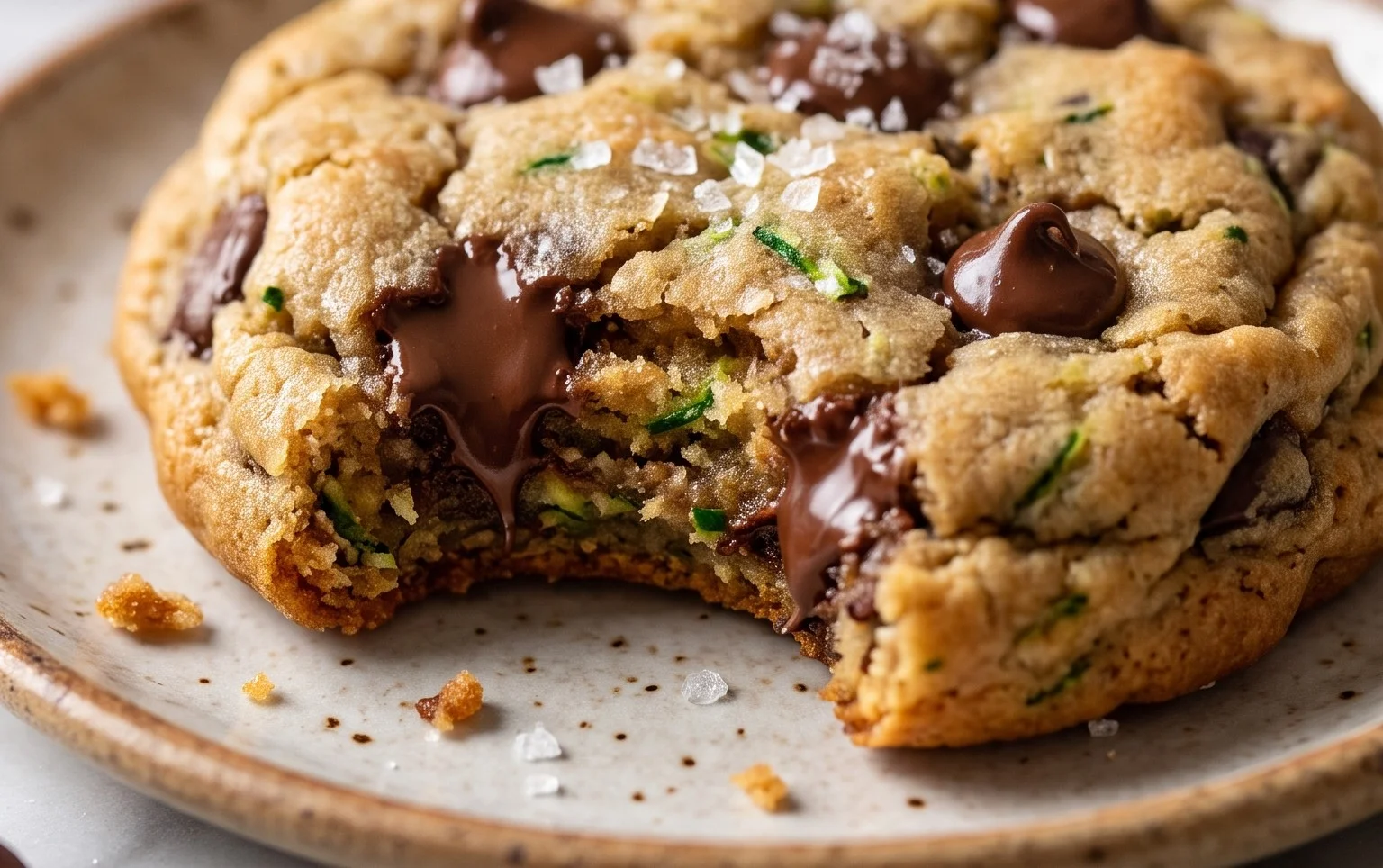 Zucchini Chocolate Chip Cookies