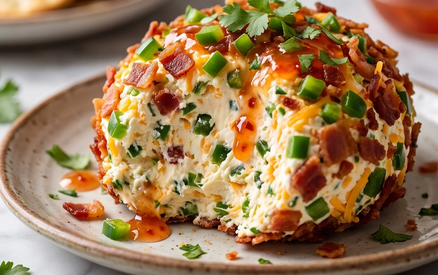 Jalapeno Popper Cheese Ball