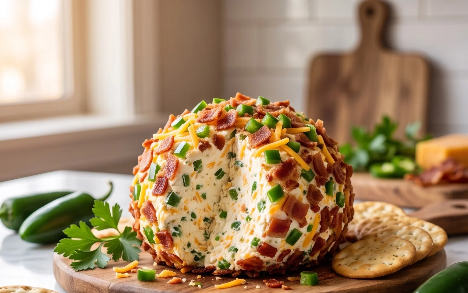 Jalapeno Popper Cheese Ball
