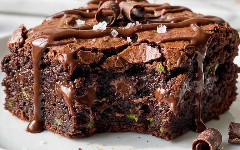 Chocolate Zucchini Brownies Recipe