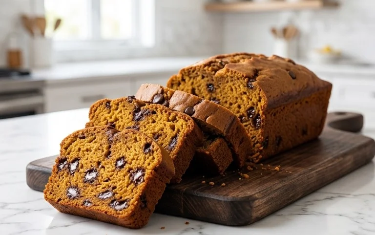 Pumpkin Chocolate Chip Bread
