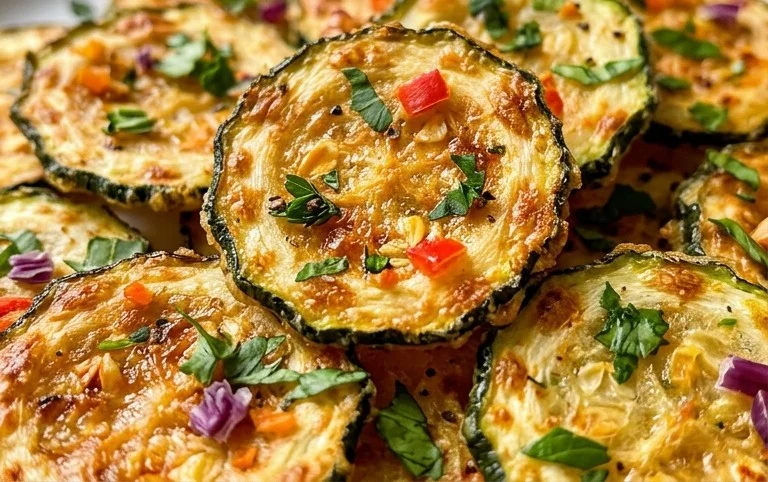 Crispy Baked Zucchini Chips