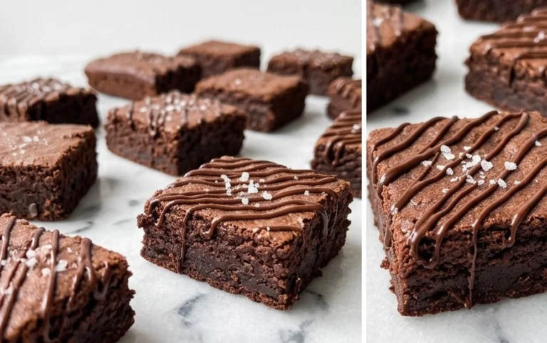 Flourless Chickpea Brownies (Vegan & Gluten Free)