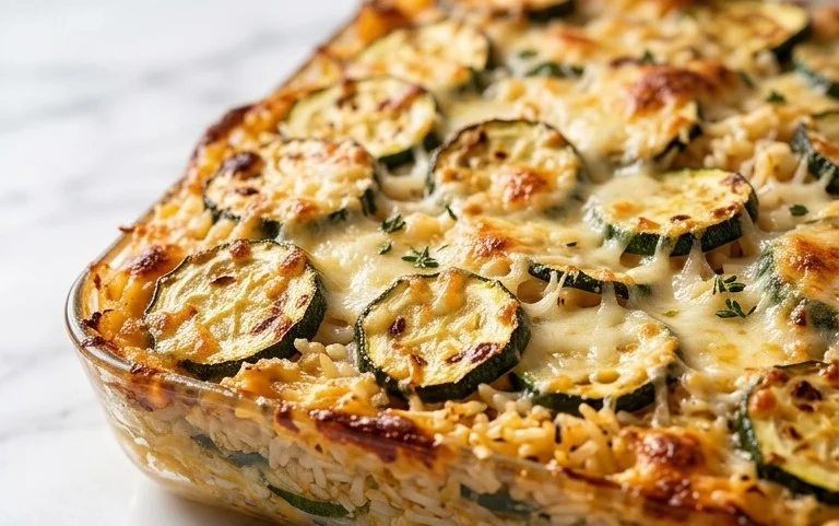 Julia Child's Zucchini and Rice Gratin (Tian de Courgettes au Riz)