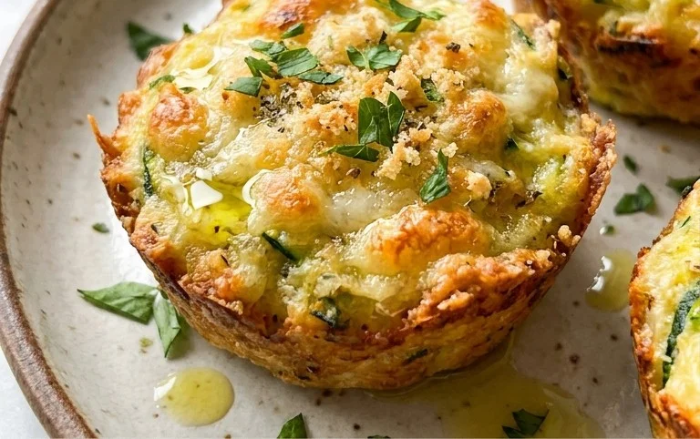 Zucchini Garlic Bites