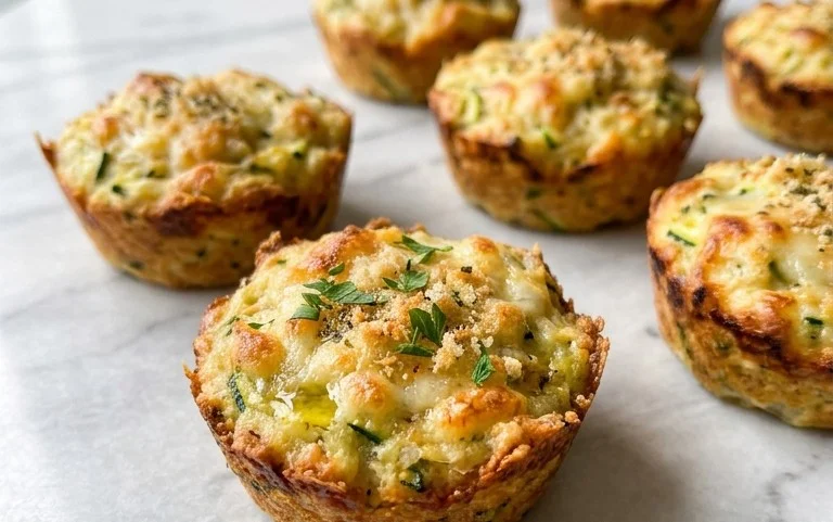 Zucchini Garlic Bites