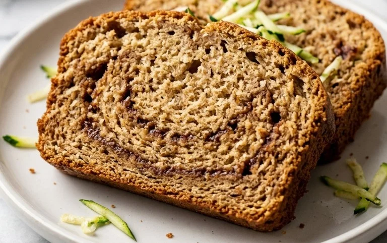 Moist and Delicious Cinnamon Swirl Zucchini Bread