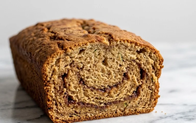 Moist and Delicious Cinnamon Swirl Zucchini Bread